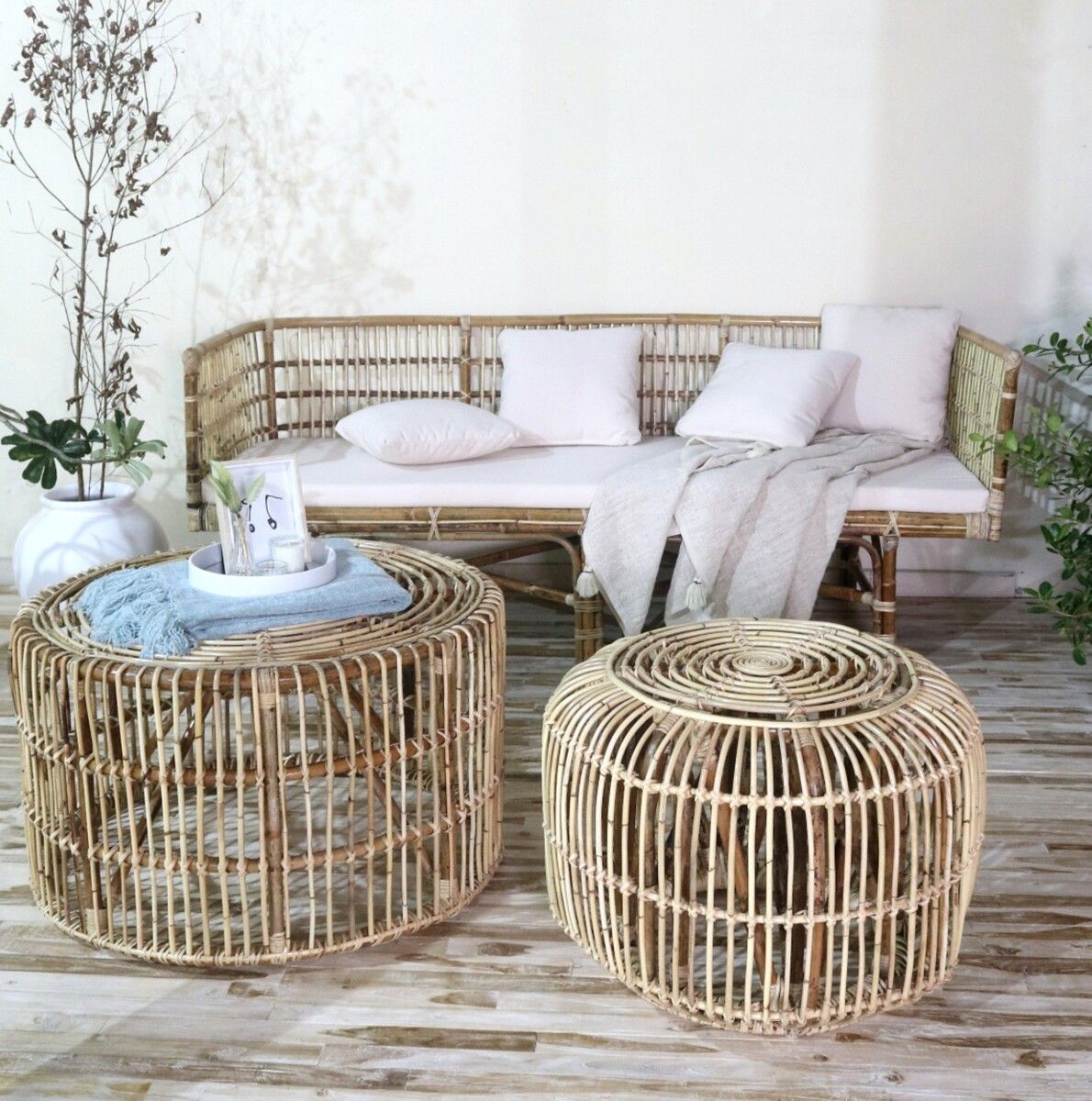 Rattan Coffee Table – Zaira Collection Furniture Inside Rattan Coffee Tables (Photo 3 of 15)