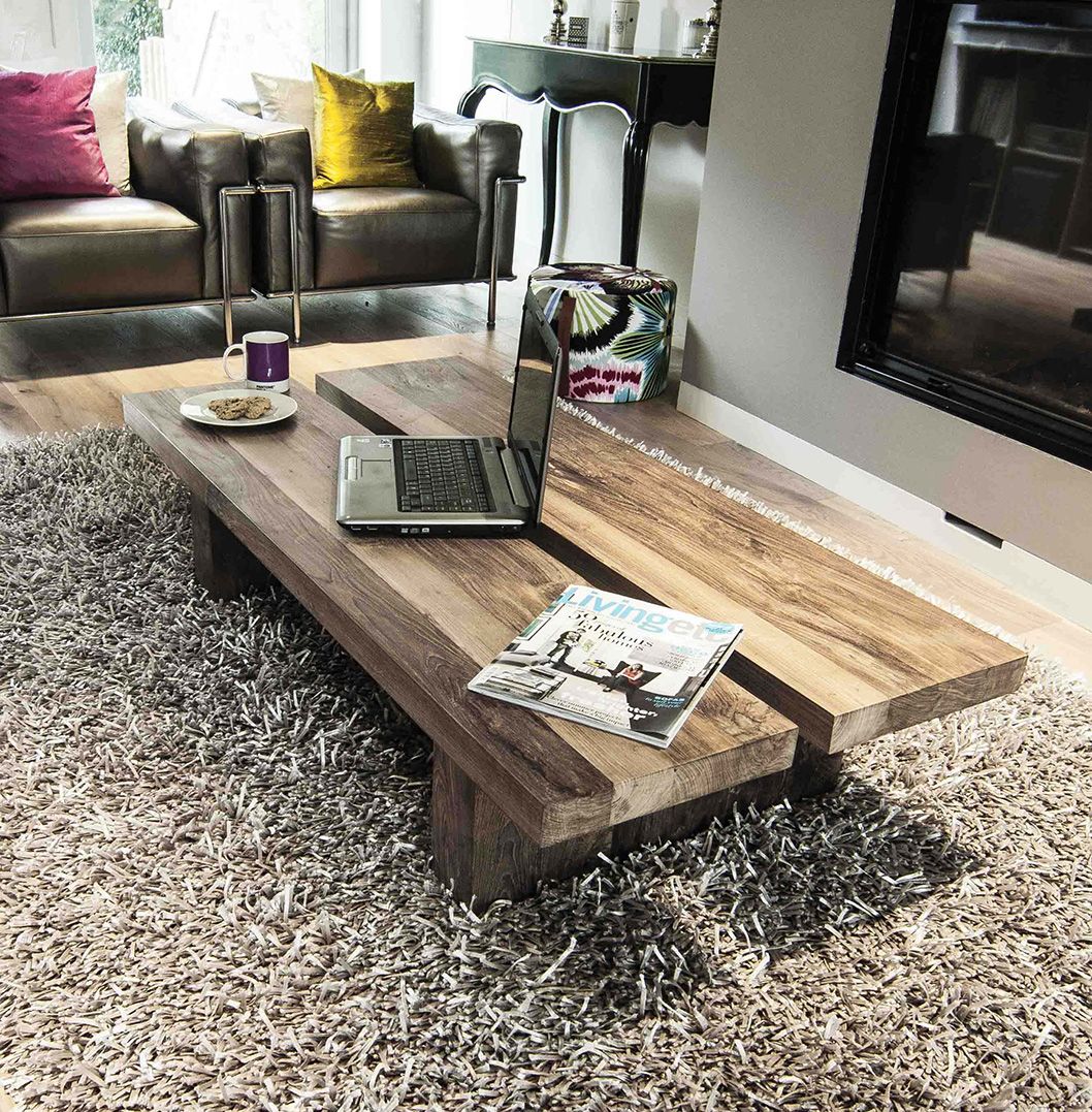 Reclaimed Wood Coffee Table. The Rinjani. Various Sizes, Bestseller! Pertaining To Rustic Wood Coffee Tables (Photo 5 of 15)