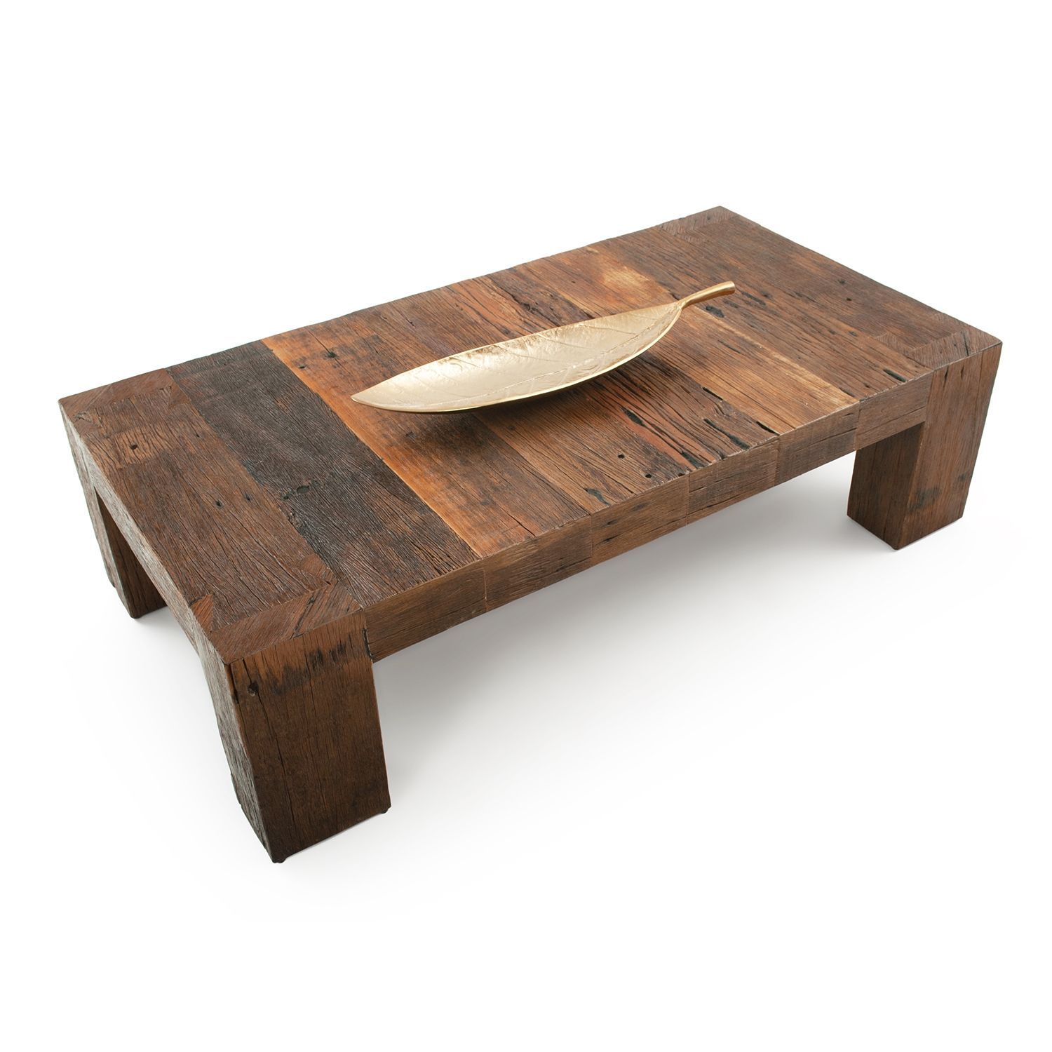 Rustic Reclaimed Wood Coffee Table Throughout Rustic Coffee Tables (Photo 14 of 15)