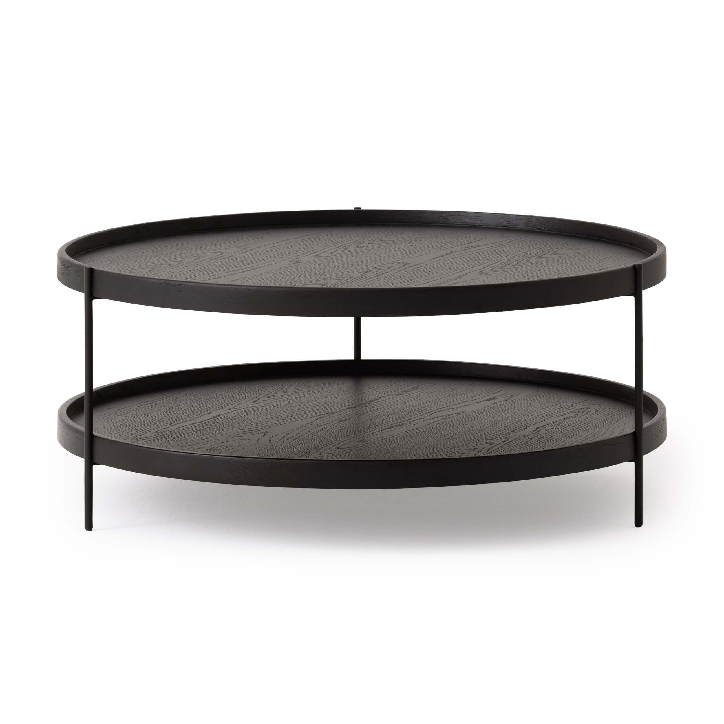 Sage Round Coffee Table | Eq3 Contemporary Coffee Table Throughout Full Black Round Coffee Tables (Photo 15 of 15)