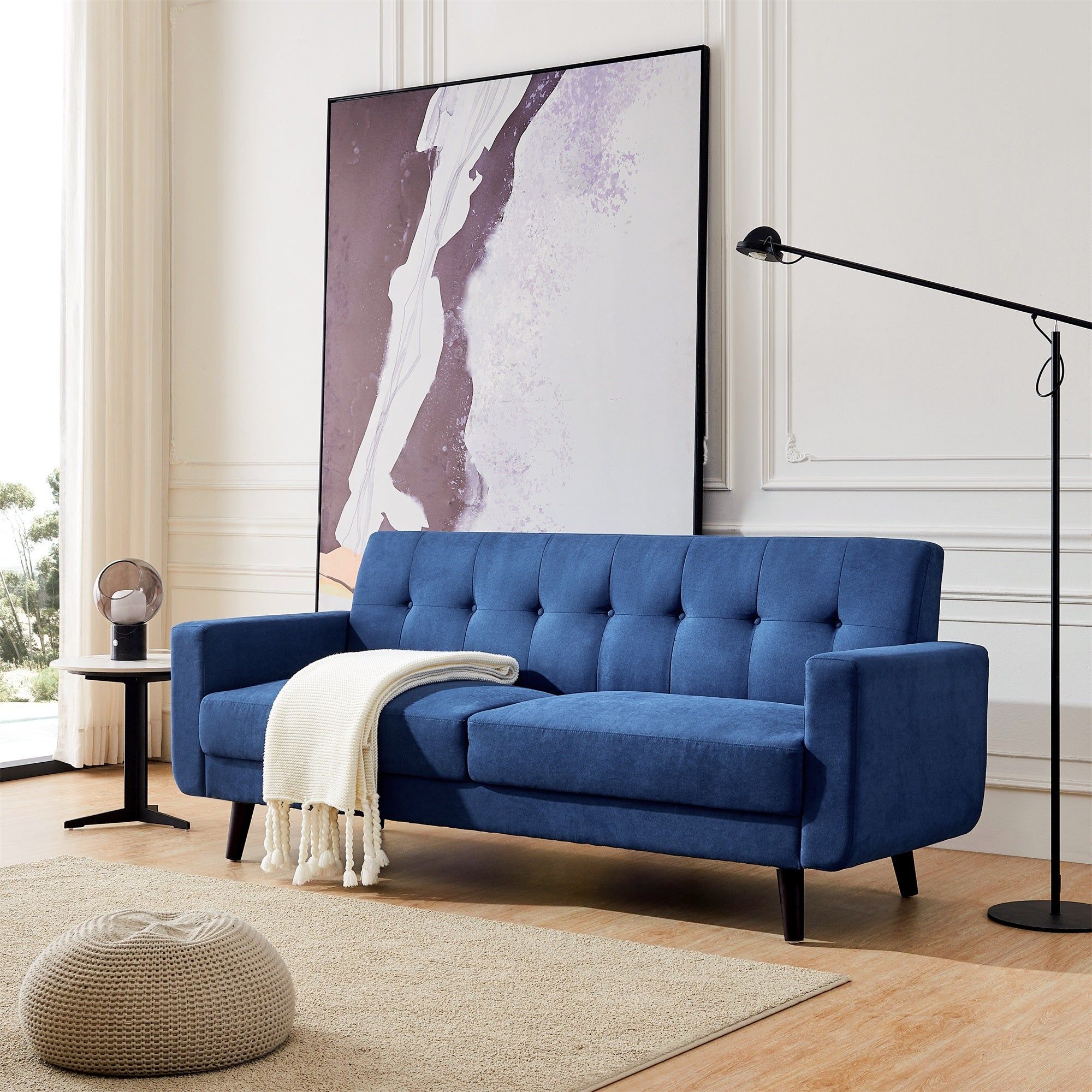 Serene Tufted Sofa – Couchlane Within Tufted Upholstered Sofas (View 6 of 15)