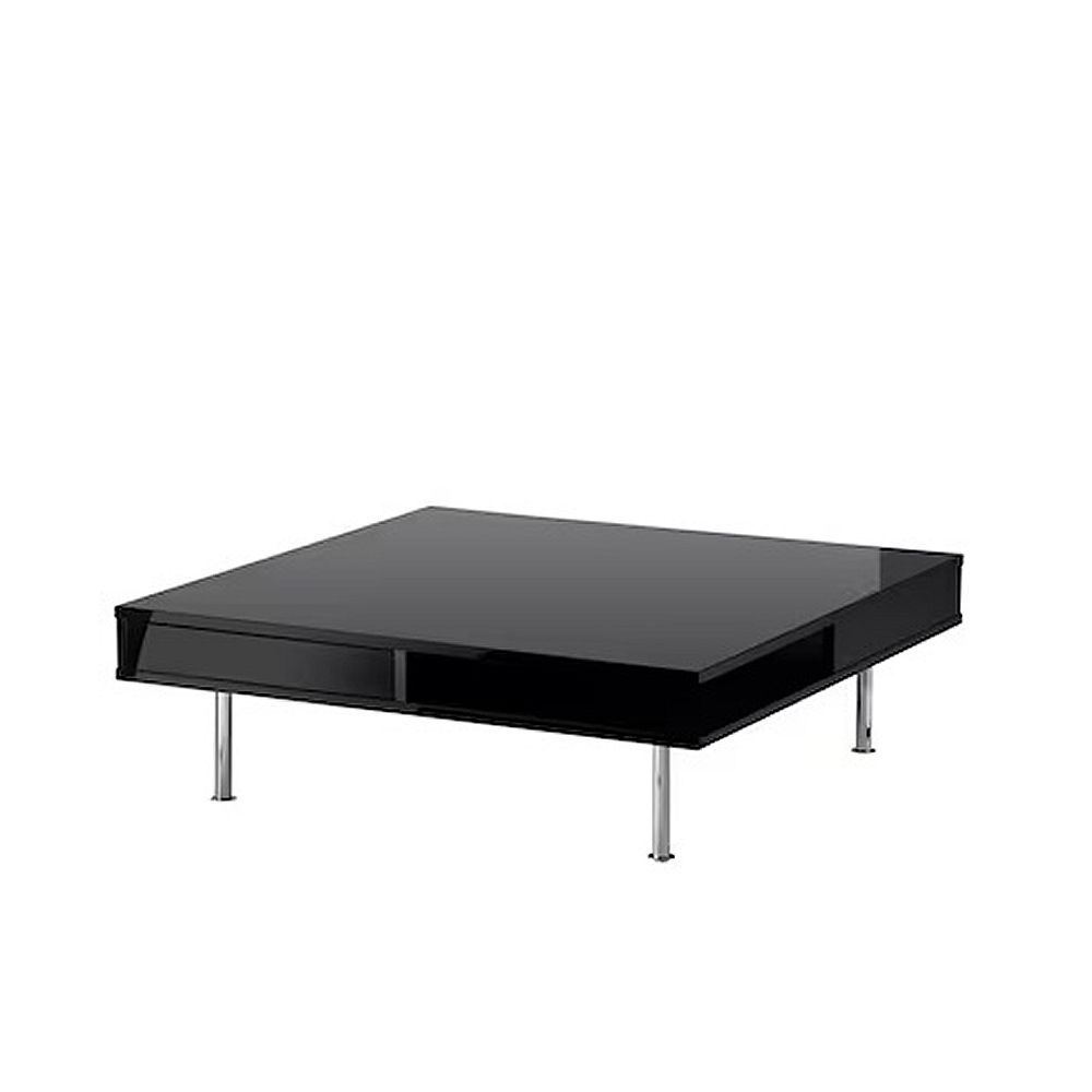 Tofteryd Coffee Table High Gloss Black – 95×95 Cm – Ikea In Nigeria In High Gloss Black Coffee Tables (View 14 of 15)