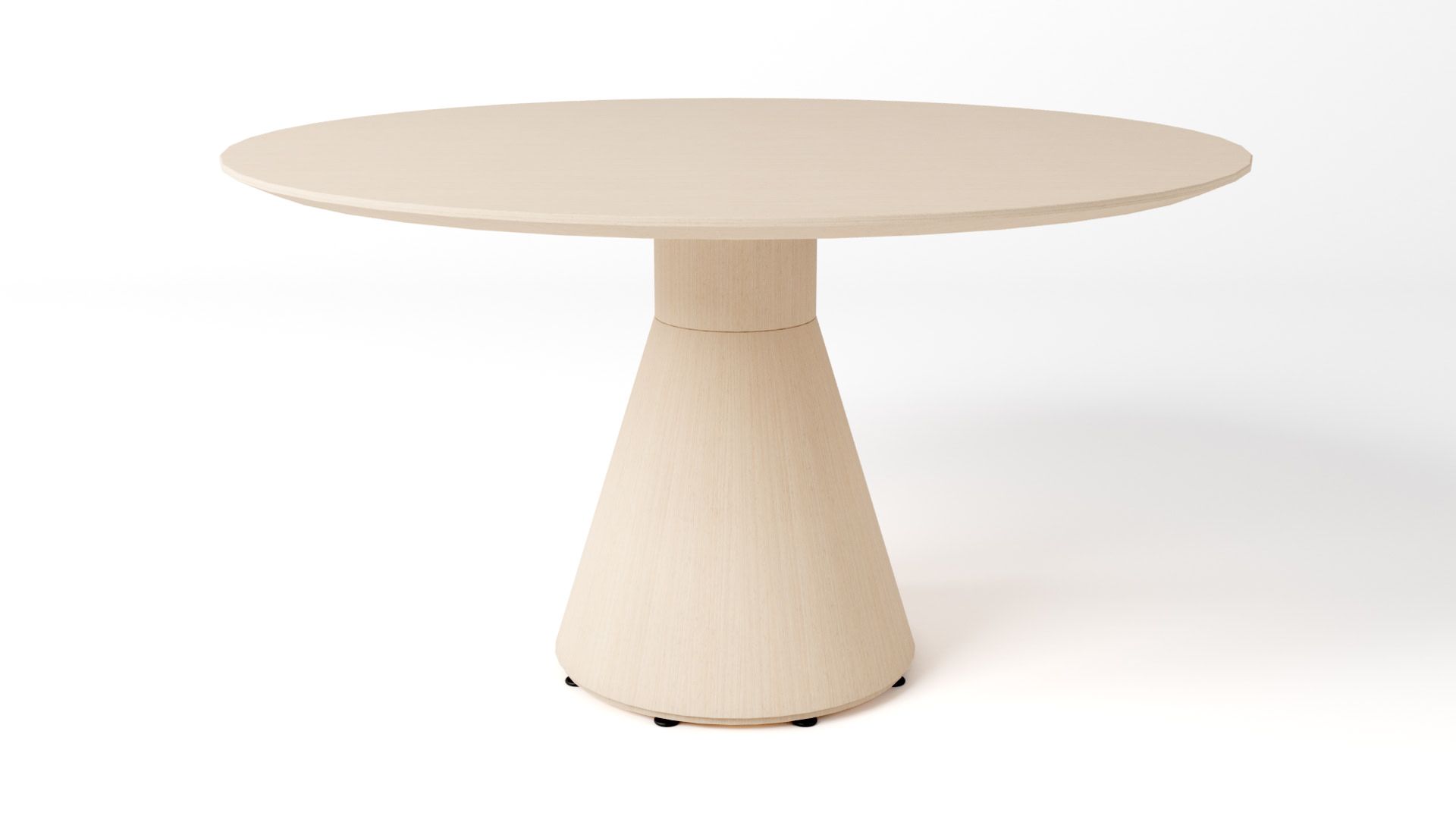 Torre Round Conference Table Intended For White T Base Seminar Coffee Tables (Photo 11 of 15)