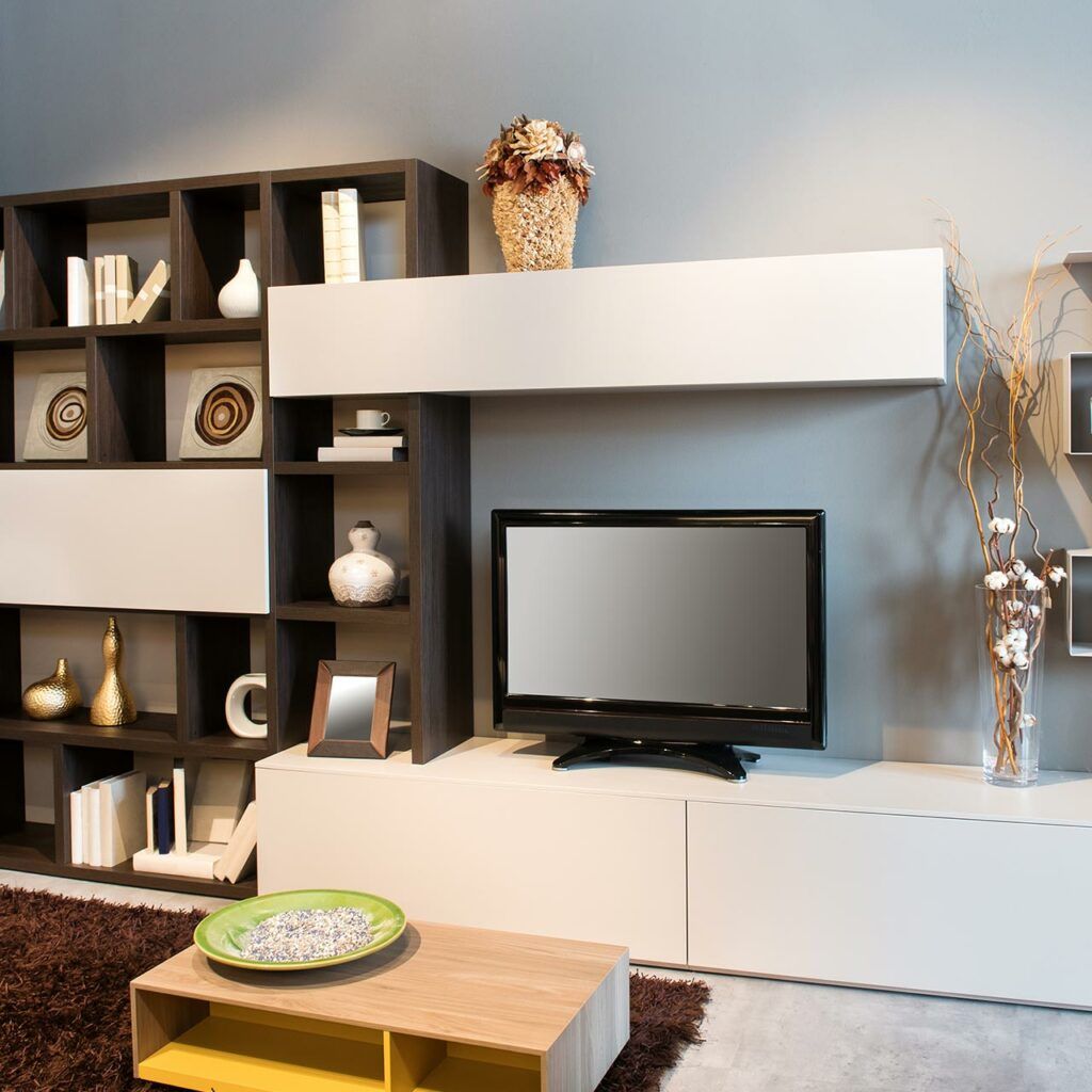 Tv Unit Designs For Living Room | Design Cafe In Cafe Tv Stands With Storage (Photo 3 of 15)