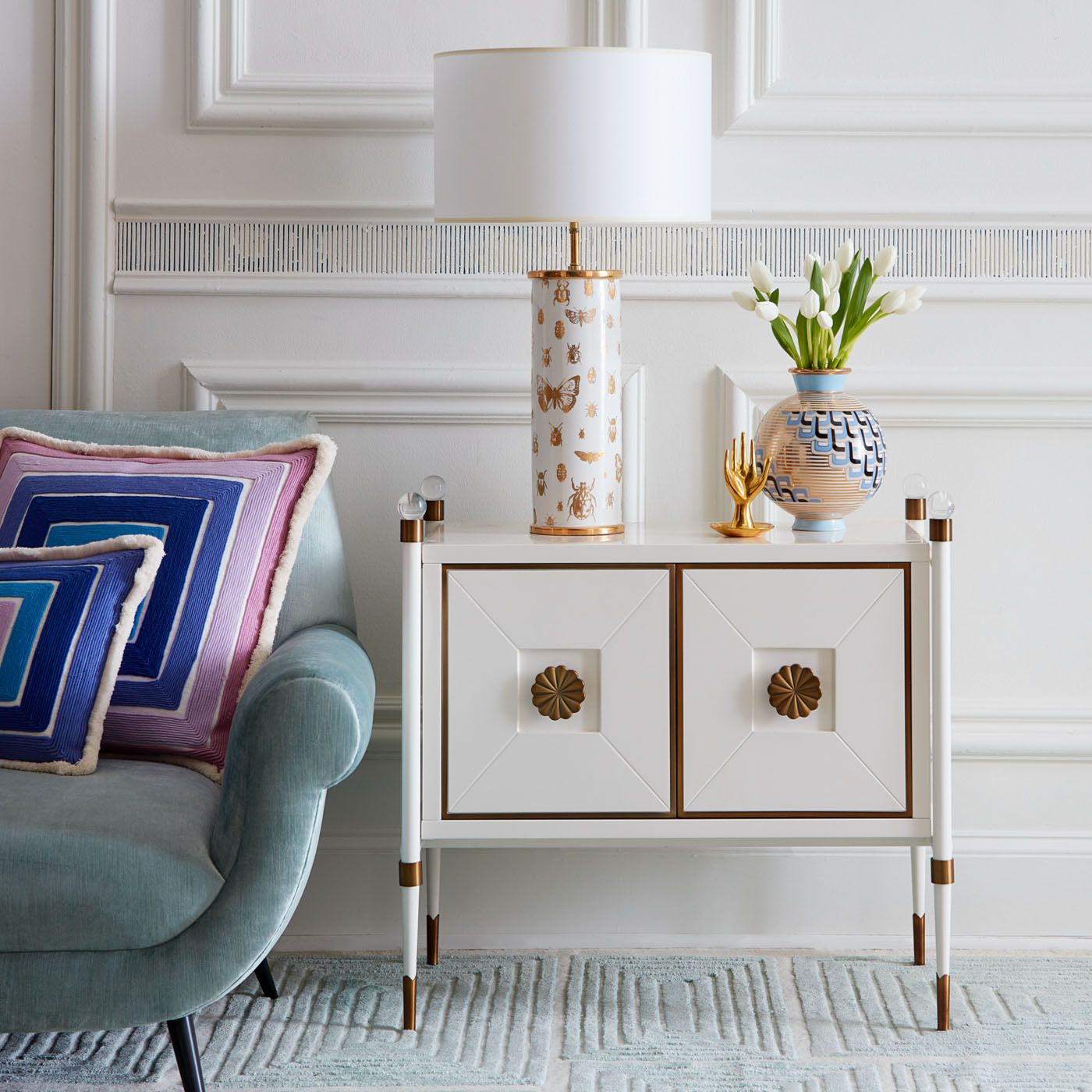 Versailles Puzzles Vase | Jonathan Adler Uk Inside Versailles Console Cabinets (View 11 of 15)