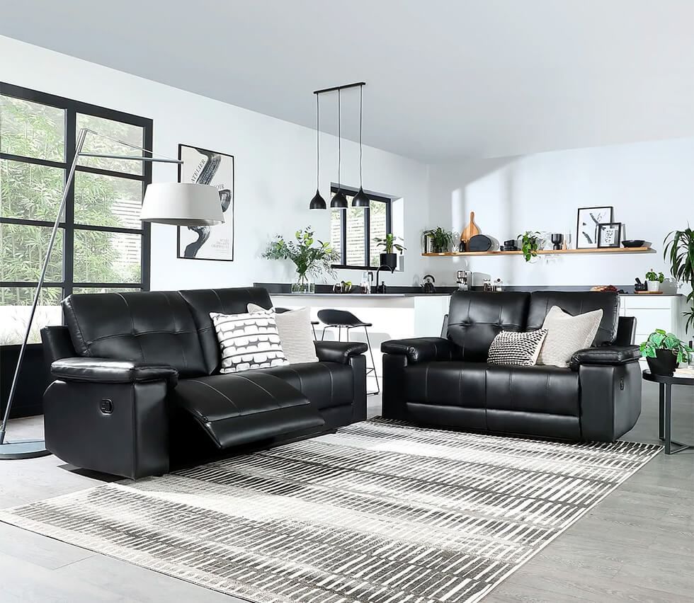 What Colours Go With A Black Sofa? | Inspiration | Furniture And Choice Intended For Sofas In Black (View 6 of 15)