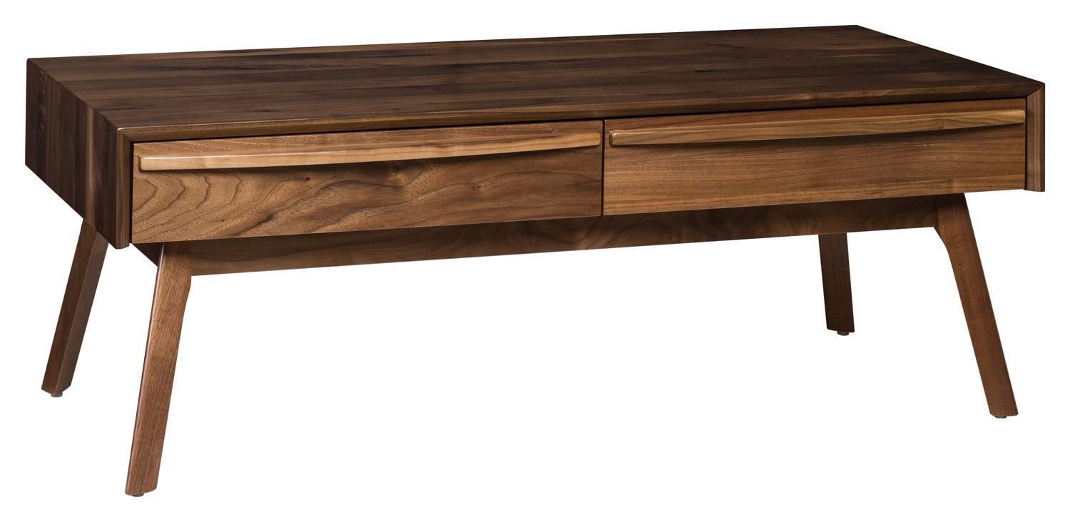 Winslett Mid Century Modern Coffee Table From Dutchcrafters Regarding Mid Century Modern Coffee Tables (View 13 of 15)
