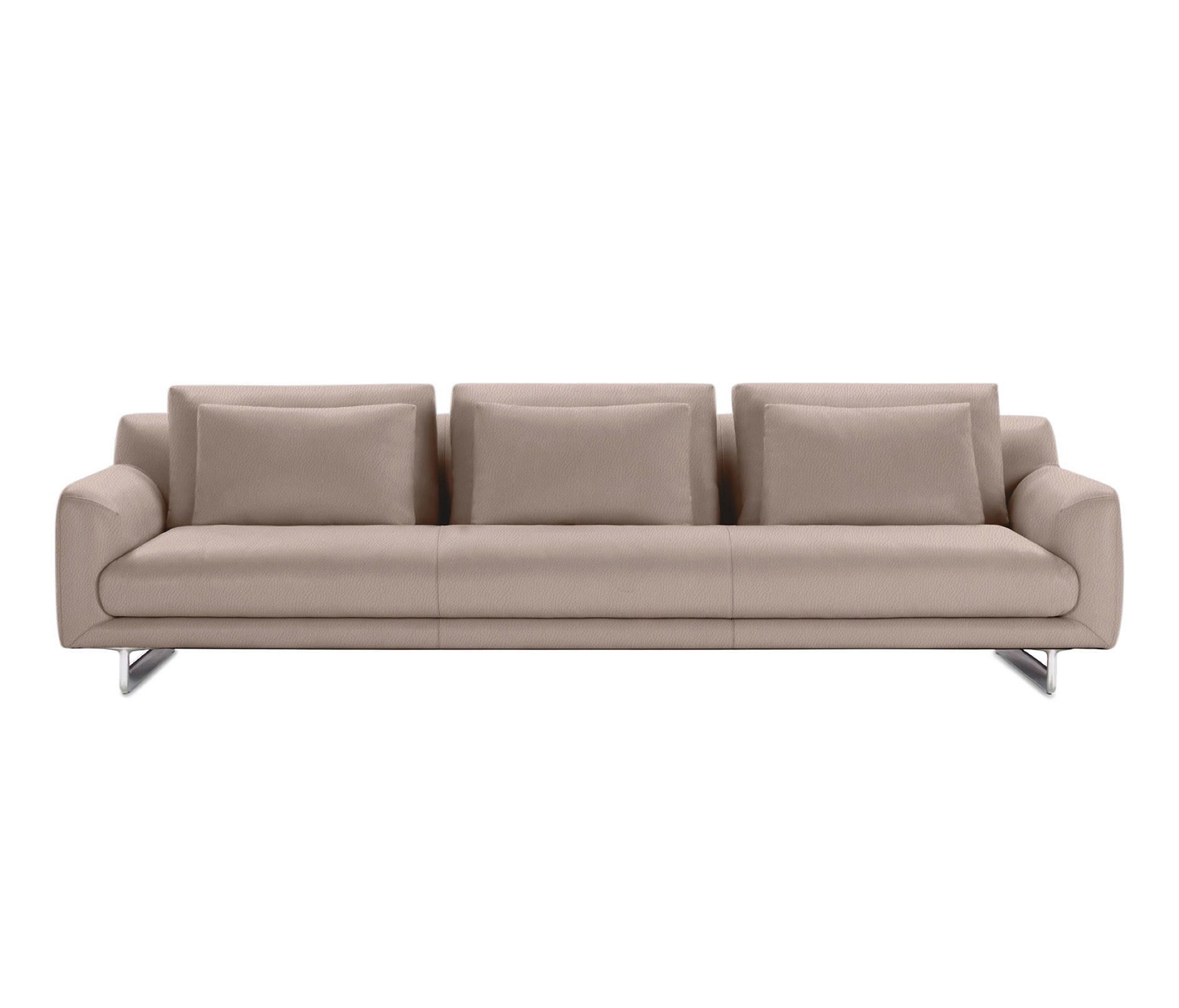 Lecco 110" Sofa & Designer Furniture | Architonic Throughout 110&quot; Oversized Sofas (View 2 of 15)