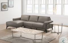 2024 Popular Matilda 100% Top Grain Leather Chaise Sectional Sofas