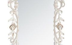 Top 20 of White Rococo Mirror