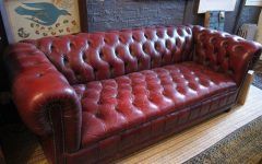 20 Best Collection of Red Leather Chesterfield Sofas