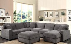 15 The Best Riley Retro Mid-Century Modern Fabric Upholstered Left Facing Chaise Sectional Sofas
