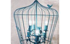 The 25 Best Collection of Turquoise Birdcage Chandeliers