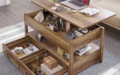 Lift Top Coffee Tables With Hidden Storage Compartments