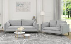 Top 15 of Modern Linen Fabric Sofa Sets
