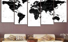 20 The Best Map Wall Art Canada