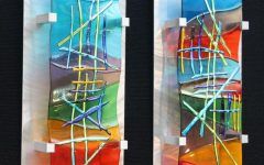 20 Photos Fused Glass Wall Art