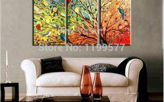 20 The Best Abstract Living Room Wall Art