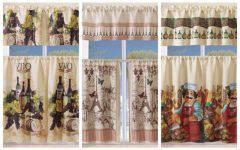  Best 25+ of Grace Cinnabar 5-Piece Curtain Tier and Swag Sets