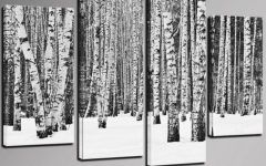 The 10 Best Collection of Birch Tree Wall Art