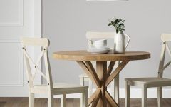 25 Best Small Dining Tables With Rustic Pine Ash Brown Finish