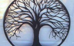 20 Best Ideas Oak Tree Metal Wall Art