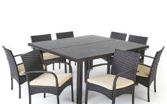  Best 15+ of Brown 9-Piece Outdoor Dining Sets