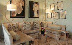 Art Deco Inspired Neutral Living Room