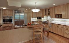 Basement Transformation to Wooden Kitchen Interior