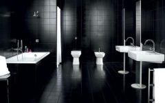 Black White Bathroom Furniture Ideas