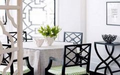 Black White Small Dining Room Ideas 2013