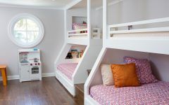 Bunk Beds Decor for Girl in Pink Themes