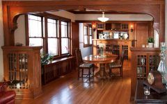 Craftsman Style Dining Room With Original Woodwork