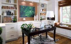 Decorate Contemporary Home Office Fresh Design