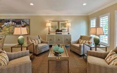 Elegance Comfortable American Living Room Interior