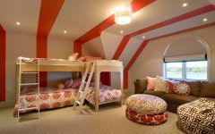 Large Bunk Beds Interior for Girl