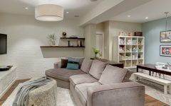 Living Room Basement Remodeling Ideas