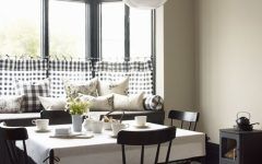 Minimalist Black White Dining Room Ideas 2013