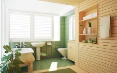 Modern Bathroom Ceramic Flooring for Natural Nuance
