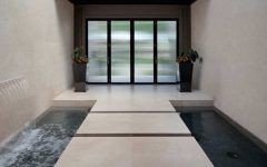 Modern Contemporary Frosted Glass Sliding Doors
