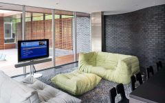 Modern Minimalist TV Freestanding for Trendy Living Room