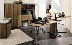 Modern Office Table and Cabinet Ideas