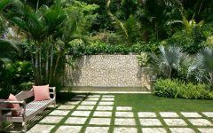 Simple Tropical Home Garden