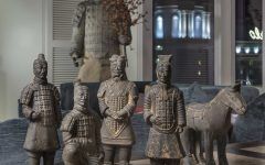 Terra Cotta Hun Statues for Asian Decoration