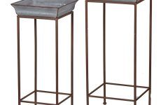 15 Best Collection of Iron Square Plant Stands