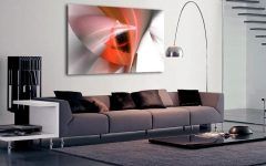 2024 Best of Abstract Orange Wall Art