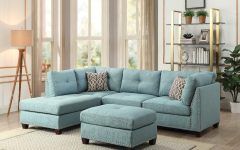 Top 15 of Sectional Sofas With Ottomans and Tufted Back Cushion