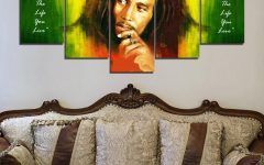 2024 Latest Bob Marley Canvas Wall Art