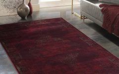 15 Collection of Burgundy Rugs