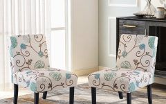 15 Photos Alush Accent Slipper Chairs (Set of 2)